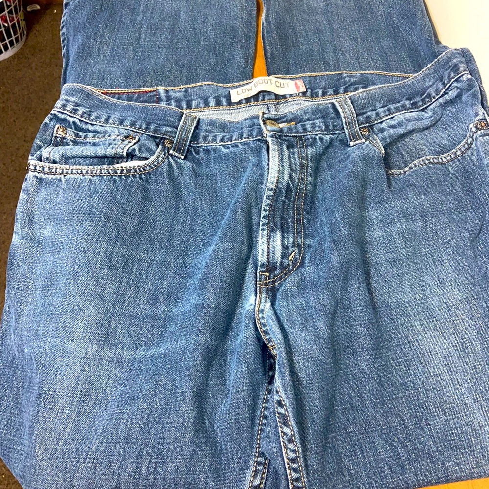 Levis 527 low bootcut jeans size 38/32